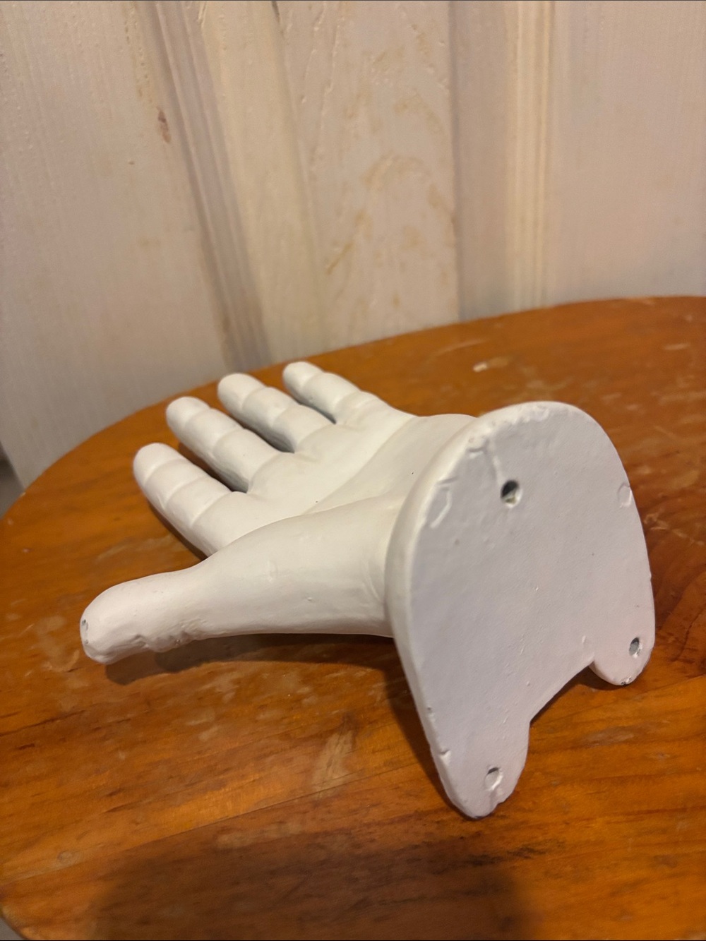 White Ceramic Hand - Decorative Accessory - Picture 3 of 5